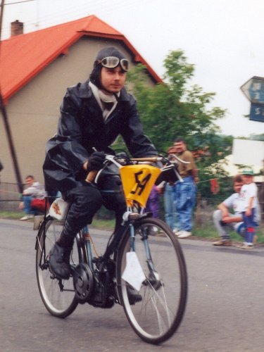 Knovíz-Olšany 1996. Prudká akcelerace po startu