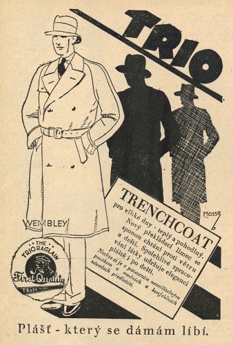 Trio trenchcoat, 1929