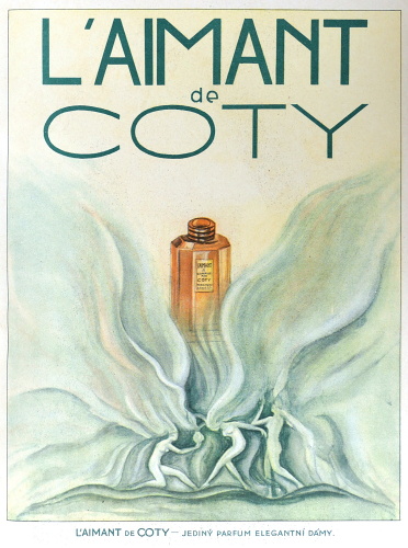 L´Aimant de Coty, jediný parfum elegantní dámy
