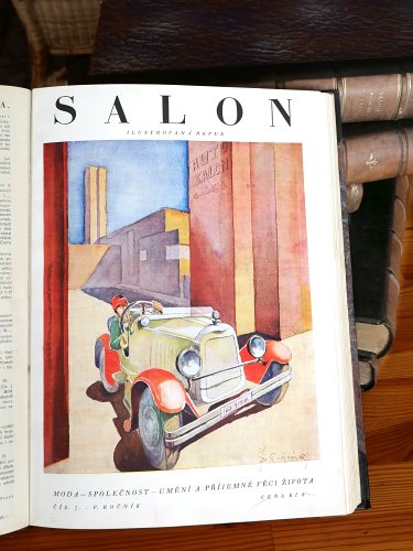 Salon, ilustrovaná revue. Móda, společnost, umění a příjemné věci života